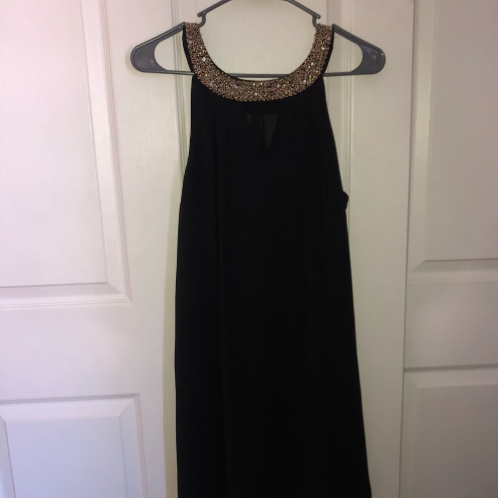 Black short formal dress